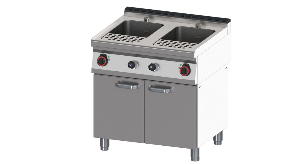 PROFIKOCHER 362602 Elektro-Pastakocher 2x23 Liter