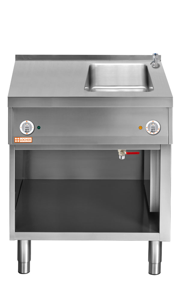 LOCHER 228637 Elektro-Wasserbad GN 1/1 rechts