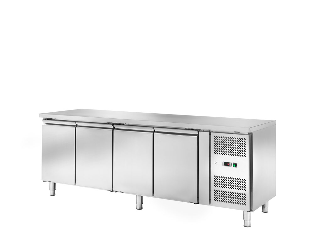 PROFIKOCHER 522862 Kühltisch GN1/1 mit 4 Türen