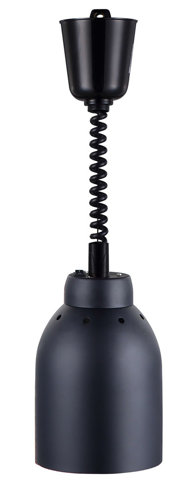 PROFIKOCHER 132305 Wärmestrahler Ø 225 mm, Schwarz