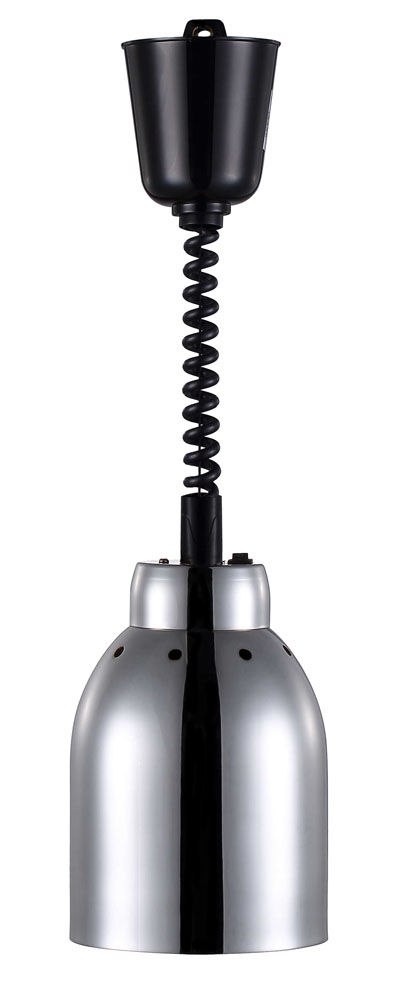 PROFIKOCHER 132307 Wärmestrahler Ø 156 mm, Chrom