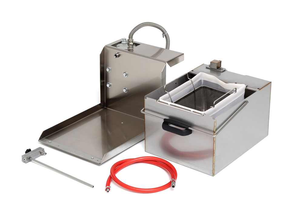 LOCHER 209550 Filtersystem 20 Liter für 1 Beckenfritteuse