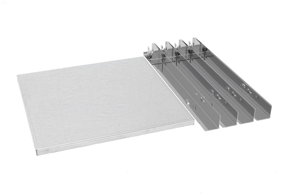 PROFIKOCHER 152921 Standfüße mit Zwischenboden 1 Brenner