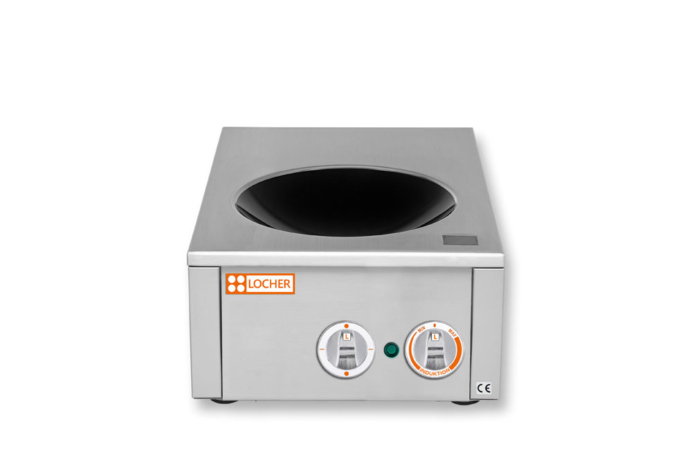 LOCHER 201289 Elektro-Induktionswok, 5,0 kW