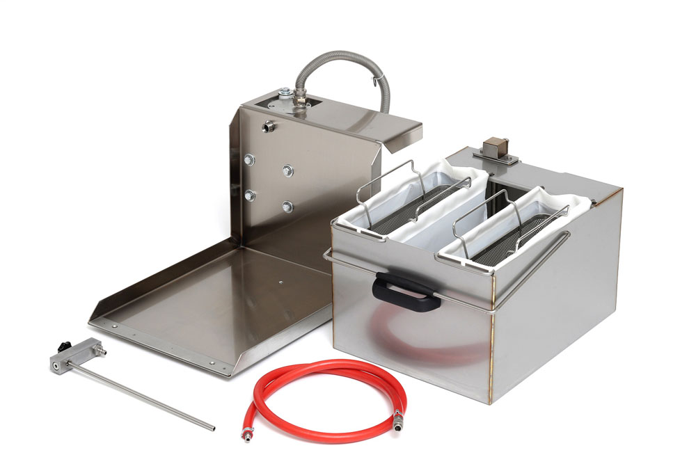 LOCHER 209551 Filtersystem 20 Liter für 2 Beckenfritteuse