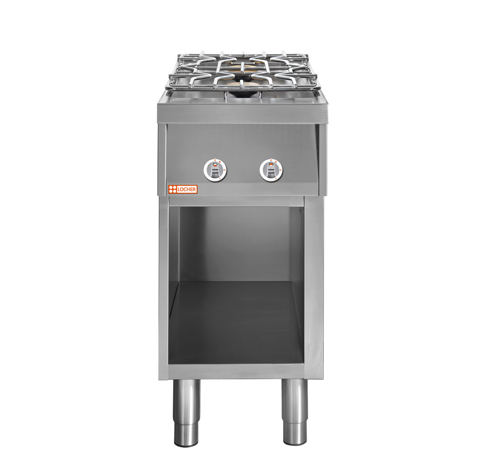 LOCHER 227100 ﻿Gasherd, 2 Kochstellen