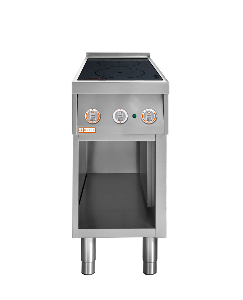 LOCHER 227201 Induktionsherd, 2 Kochstellen á 5 kW