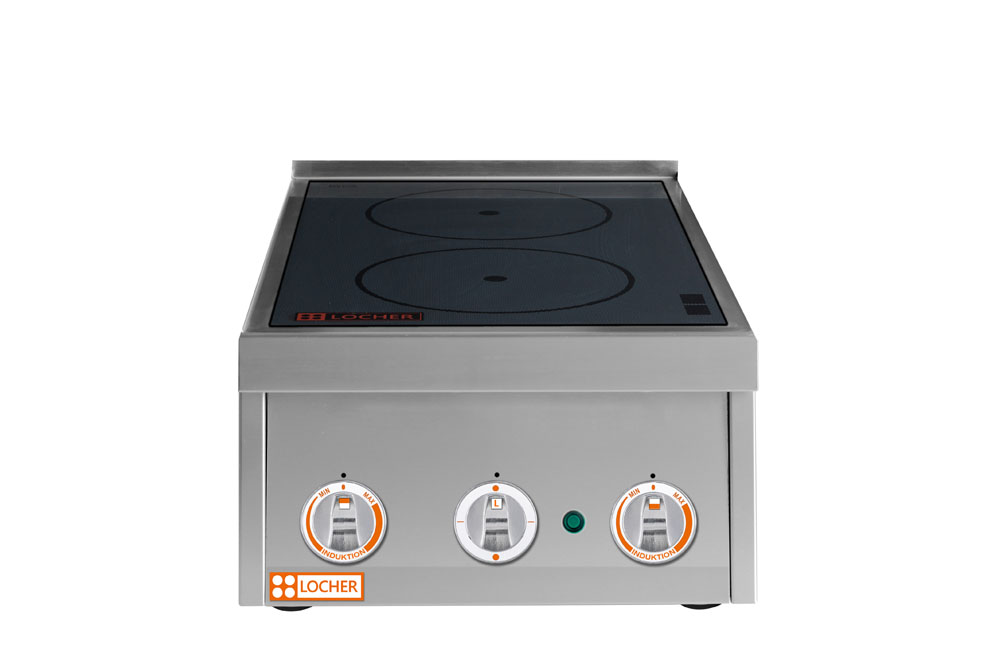 LOCHER 237200 ﻿Induktionsherd, 2 Kochstellen á 3,5 kW