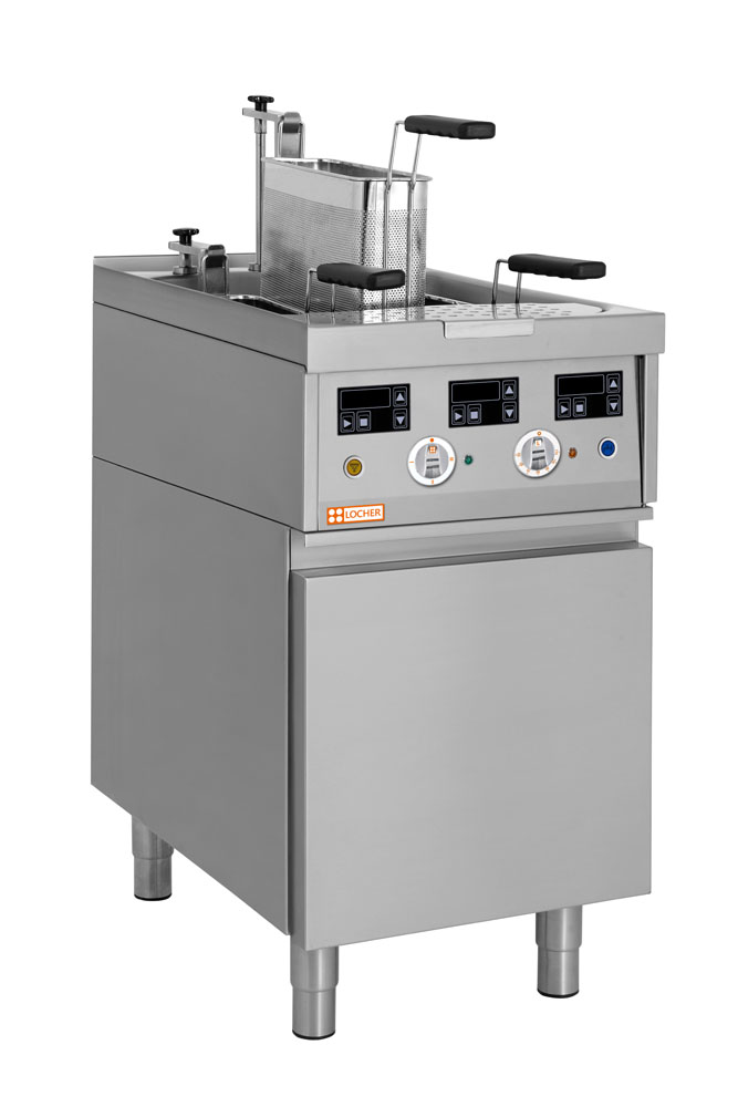 LOCHER 227602 Elektro-Nudelkocher GN 2/3 mit Hebevorrichtung