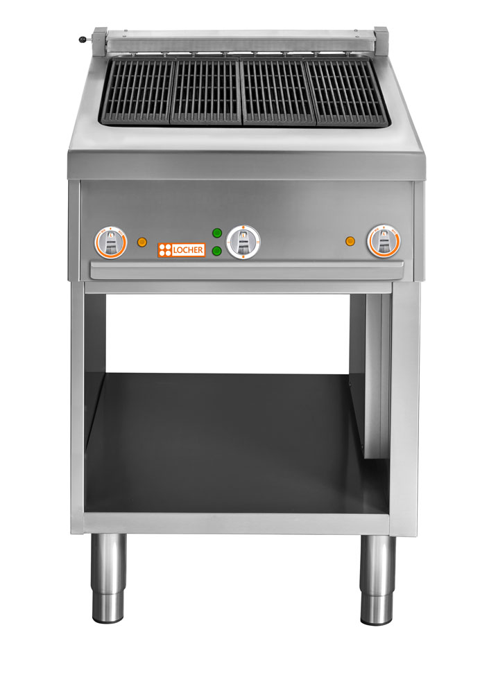LOCHER 290466 Elektro-Steakgrill ﻿Rustica 700 Lavastein