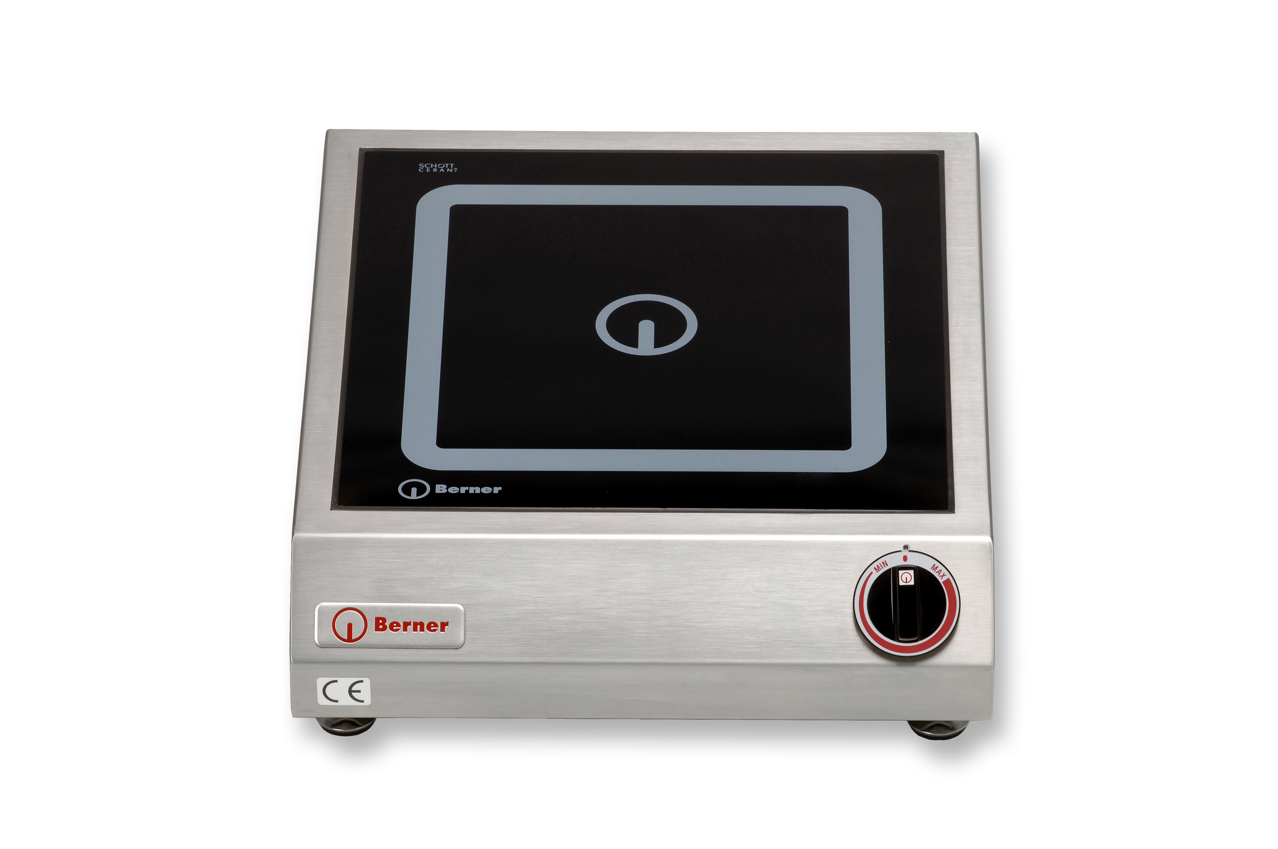 Berner BI1K7 Tisch-Induktionskochplatte quadratisch